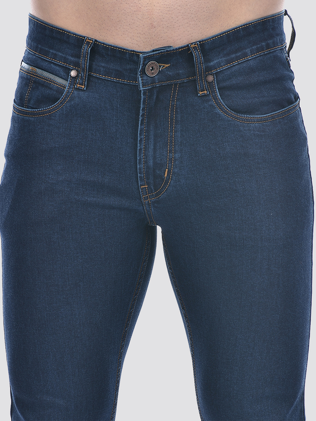 Numero Uno Men Blue Skinny Fit Sustainable Jeans